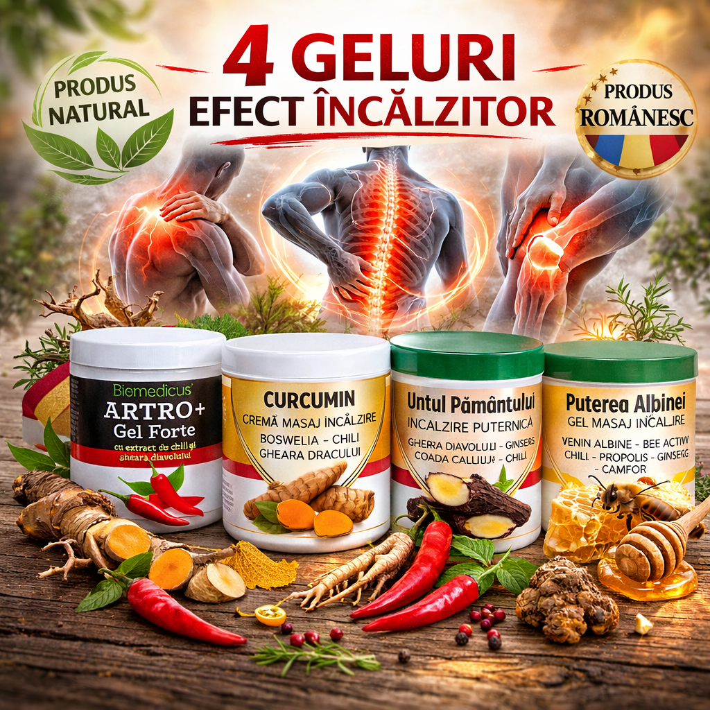 Pachet 4 Geluri Efect Incalzitor
