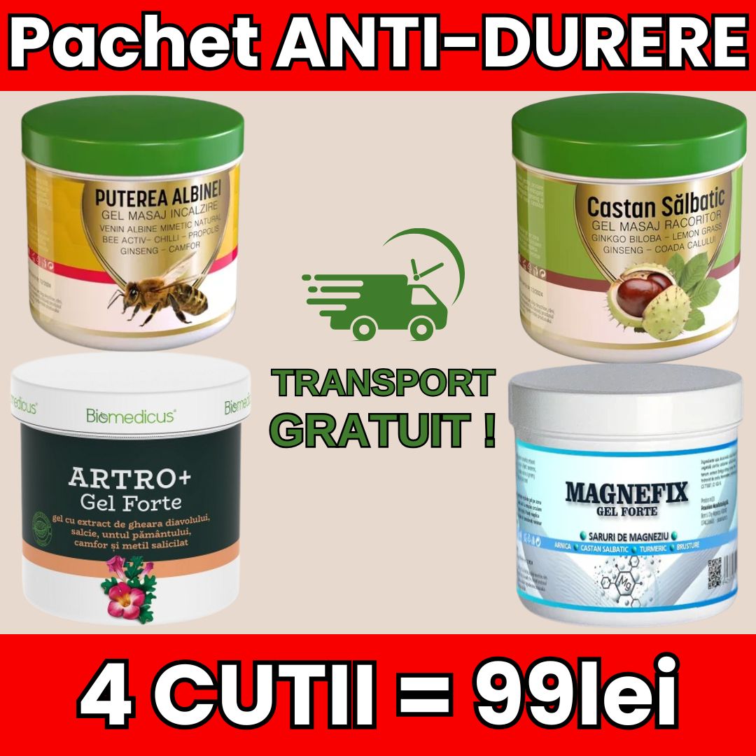 Pachet 4 Geluri AntiDurere