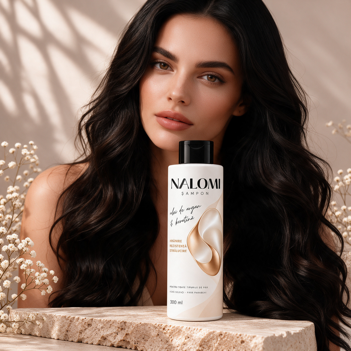 Sampon cu ulei de argan si keratina