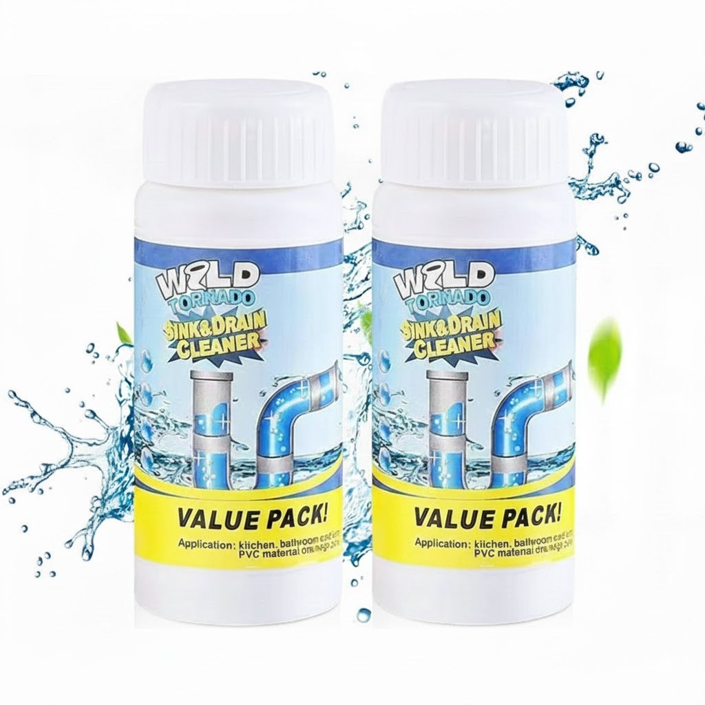 Pulbere pentru curățarea și desfundarea țevilor