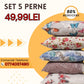 Perne Antialergice, Antibacteriene , Colorate 35x35cm