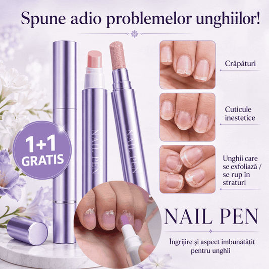 NailPen 3 in 1 – Cuticule perfecte fără forfecuță, în 60 de secunde